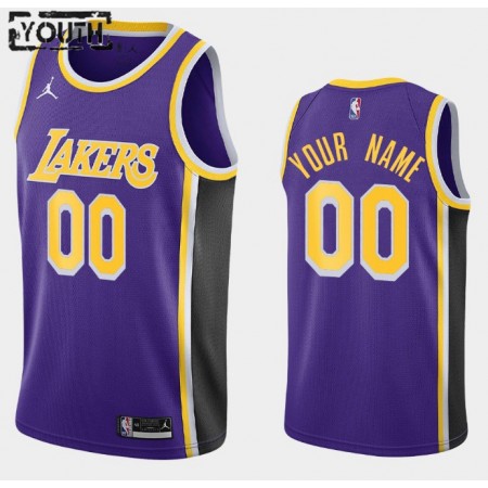 Maillot Basket Los Angeles Lakers Personnalisé 2020-21 Jordan Brand Statement Edition Swingman - Enfant